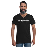 Ctl + F Yourself  Short Sleeve V-Neck T-Shirt