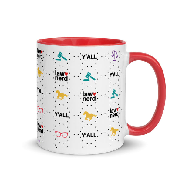 Law Nerd Icons Mug