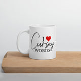 I Heart Cursey Words Mug