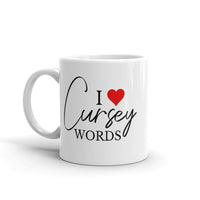 I Heart Cursey Words Mug