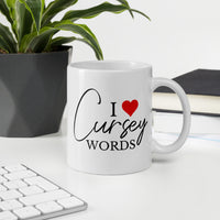 I Heart Cursey Words Mug