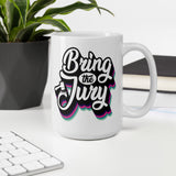 Bring the Jury XL mug